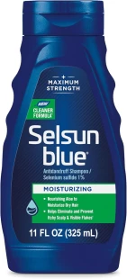 Selsun Blue Moisturizing Antidandruff Shampoo - Maximum Strength