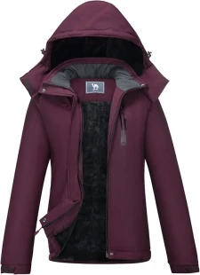 CAMEL CROWN Women's Warm Winter Ski Jackets