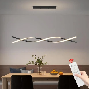 Modern Ceiling Chandelier Pendant Lamp with Remote Control