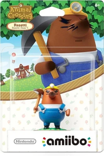 SEALED Genuine Nintendo Mr. Resetti amiibo Figure Official Toy Collectible