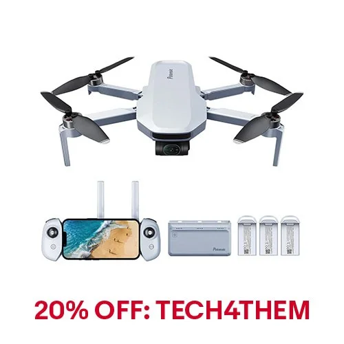 Refurbished Potensic ATOM Drone 3-Axis Gimbal 4K QuickShots 249g Fly More Combo