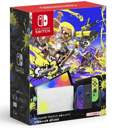 Nintendo Switch OLED Splatoon 3 64GB Special Limited Edition Console - New