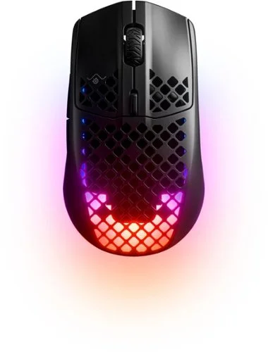 SteelSeries Aerox 3 Super Light Honeycomb Wireless RGB Optical Gaming Mouse - Onyx