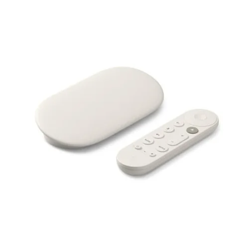 Google TV Streamer 4K - Fast Streaming Entertainment with Voice Search Remote and 32 GB Storage