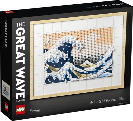 LEGO® ART Hokusai - The Great Wave 31208