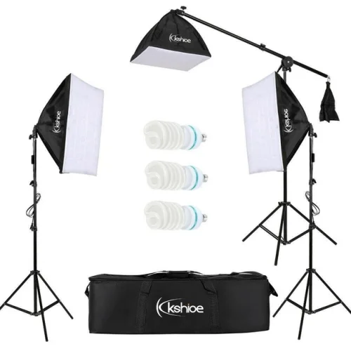 Photography Studio Light Continuous Lighting Lamp Softbox Tripod Stand Kit