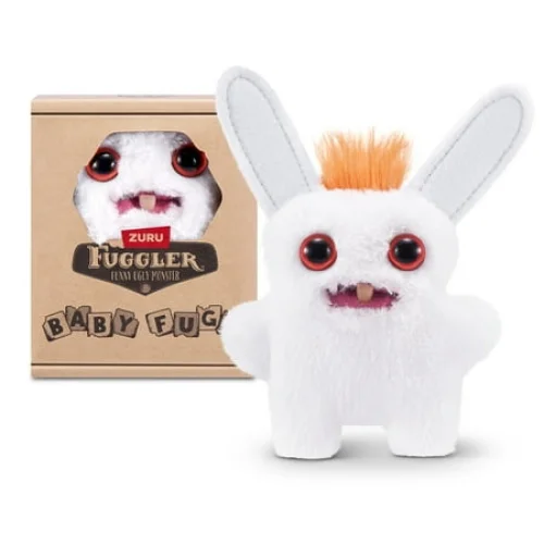 Fuggler Baby Fuggs 3.5 inch Rabid Rabbit Soft Plush Ugly Monster Stuffed Animal Toy by ZURU