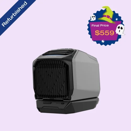 Certified Refurbished EcoFlow Wave 2 Portable Air Conditioner with Add-on Battery