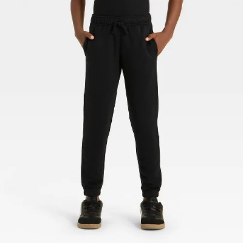 Boys' Pull-On Fleece Sweatpants - Cat & Jack™ Black S