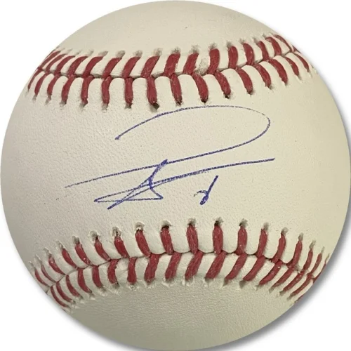 Hye Seong Kim Signed Autographed Baseball Sweet Spot Dodgers BAS