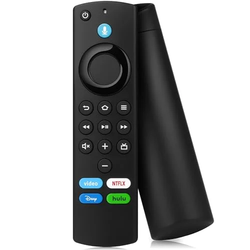 Replacement Voice Remote for Fire Series, Stick 4K/4K Max, Stick (2nd/3rd Gen), TV Cube, Pioneer, Hisense Smart TVs