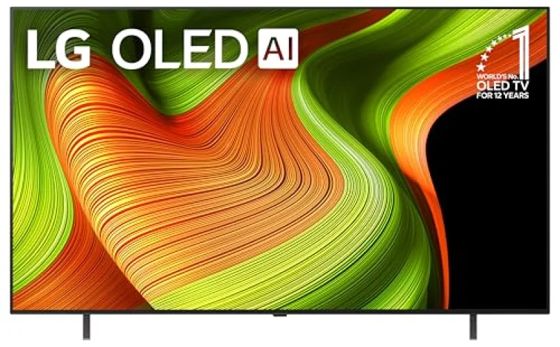 LG 65-Inch Class OLED AI 4K B5 Series Smart TV with Dolby Atmos, Vision, HDR10, Alexa