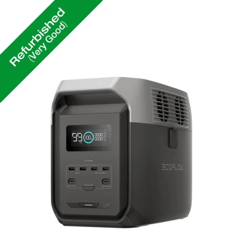 Refurbished EcoFlow DELTA 3 1500 1536Wh LiFePO4 Portable Power Station Generator