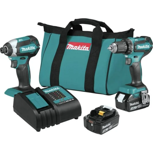 Makita XT281S-R 18V LXT HammerDrill/ImpDriver Combo Kit Certified Refurbished