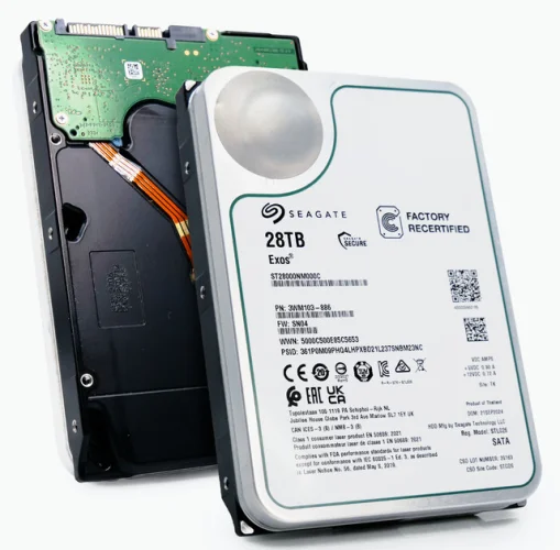 Seagate Exos 28TB 7.2K RPM SATA 6Gb/s 3.5" Enterprise HDD - ST28000NM000C