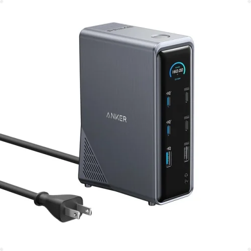 Anker Prime Docking Station 14-in-1 160W 10Gbps Data Transfer Dual 4K Refurbished