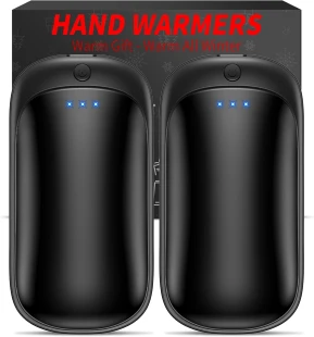 2-Pack Lerat Hand Warmers Rechargeable