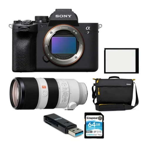 Sony Alpha 7 IV Full Frame Interchangeable Lens Camera Body with Sony Lens