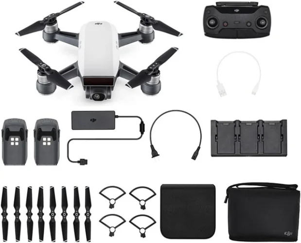 DJI Spark Fly More Combo Alpine White - Certified Refurbished