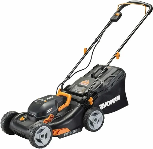 WORX 40V Power Share 16" Cordless Lawn Mower-CR with 4.0Ah Battery Included