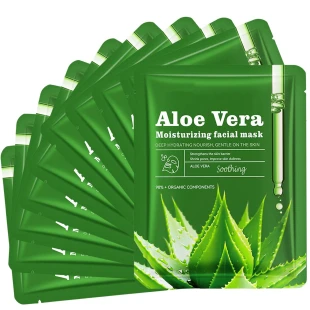 Aloe Vera Soothing Sheet Mask - 10 PCS