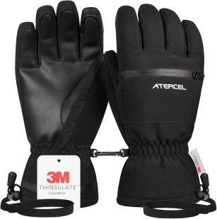 Atercel 3M Thinsulate Waterproof Ski Gloves