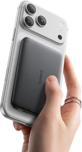 Baseus 0.5" Ultra Slim Qi2 Certified 15W 10000mAh Magsafe Battery Pack
