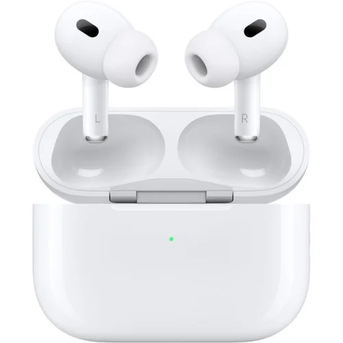 Apple AirPods Pro 2 Active Noise Cancelling Earbuds w/ Hearing Aid Feature White