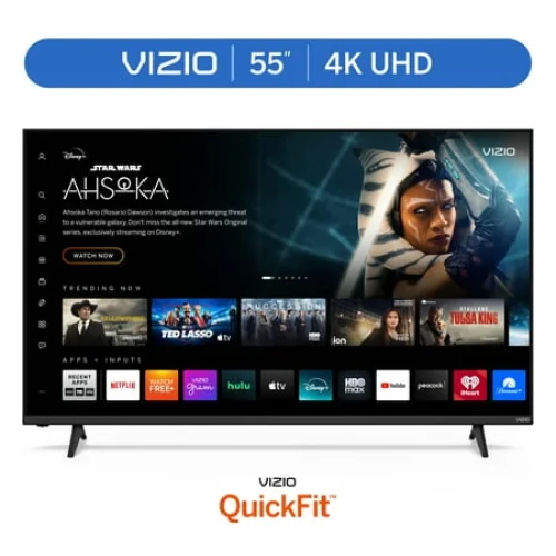VIZIO 55” Class 4K UHD LED HDR Smart TV (V4K55M-08) with Streaming and Home Entertainment Features