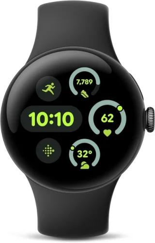 Google Pixel Watch 3 - 45mm (LTE + Wi-Fi/Bluetooth) - Matte Black - Excellent Condition