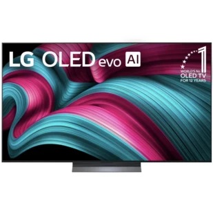 LG 65" C5 Series 4K UHD OLED evo AI Smart webOS 25 TV, OLED65C5PUA