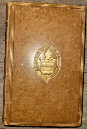 Antique Leather Book, Life & Pontificate of Leo X Vol. II by William Roscoe 1846