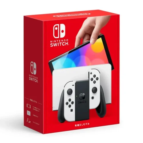 Nintendo Switch OLED 64GB White Joy-Con 2021 Newest
