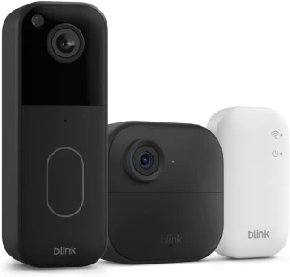 Blink Video Doorbell + Outdoor 4 with Sync Module Core
