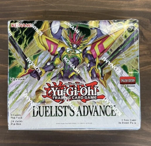 Yugioh Duelist's Advance Booster Box 1st Edition Brand New Sealed 24 Packs