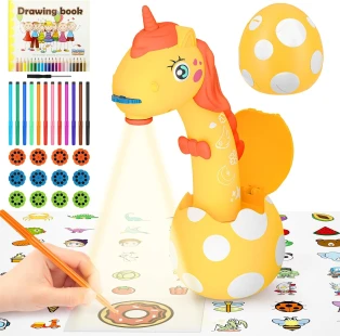 KETIEE Unicorn Drawing Projector Toys