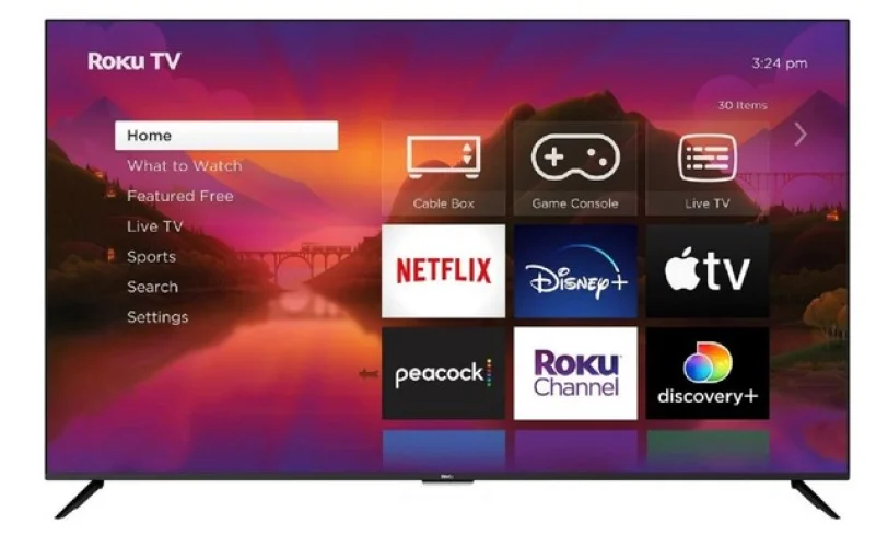 Roku 43" 4K HDR Smart Roku TV with Wi-Fi and Built-In ROKU Streaming 43R4A4