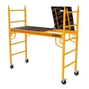 Safeclimb 6 ft. Baker Scaffold with Platform and Included Trap Door, 1250 lbs. Load Capacity