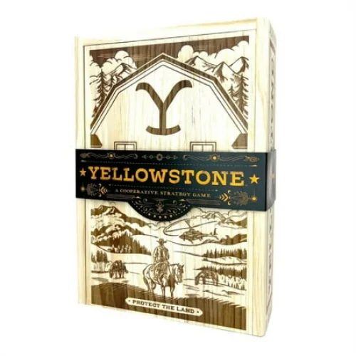 Yellowstone Cooperative Strategy Game by Buffalo Games for Adults 14+ - 2 Player Minimum