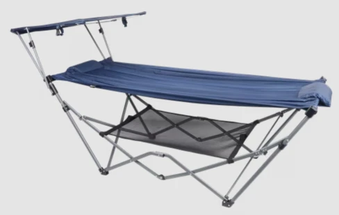 Ozark Trail Portable Hammock w/ Canopy & Carry Bag (32" x 72", up to 250lbs)