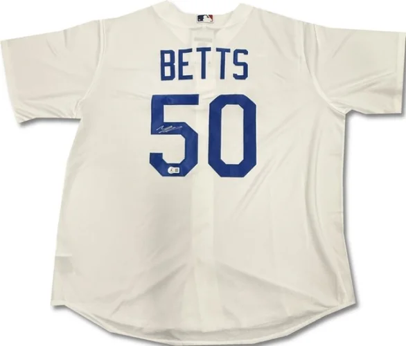 Mookie Betts Signed Autographed Authentic Jersey Dodgers BAS BJ56253