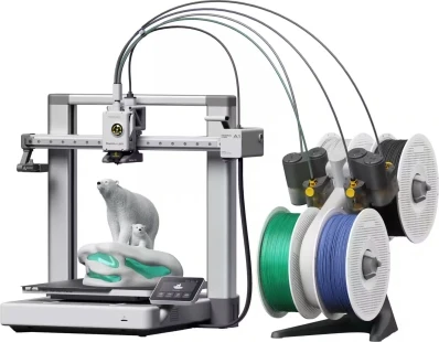 Bambu Lab - A1 Combo 3D Printer - Silver