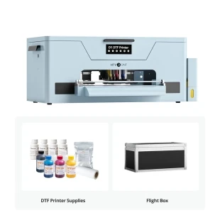 HTVRONT D1 DTF Printer + $600 Material Coupon