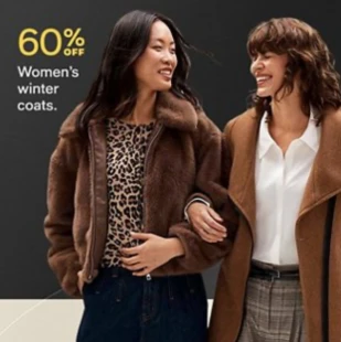 Get 60%+ Off Women’s Winter Coats