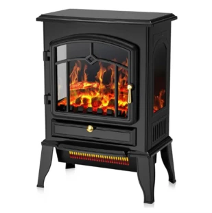 COWSAR Electric Fireplace Stove 1000/1500W