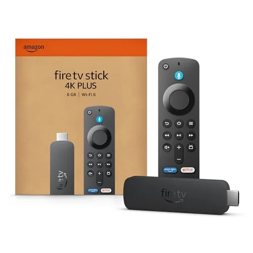Amazon Fire TV Stick 4K Plus (Newest Model) with AI-Powered Search, Wi-Fi 6 Streaming Device