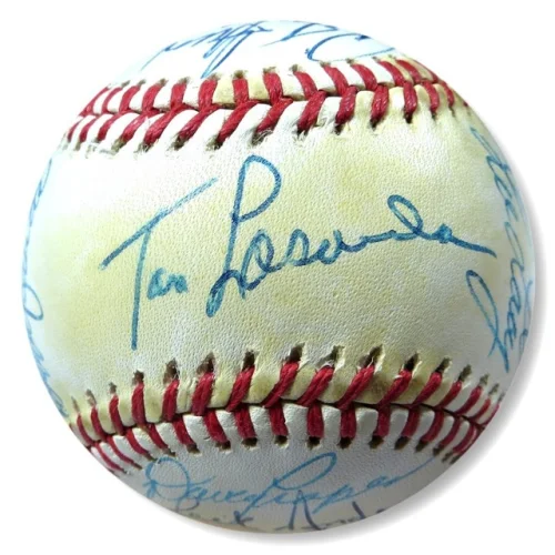 1977 Dodgers Signed Autographed Baseball with 27 Signatures, JSA Certified YY65920