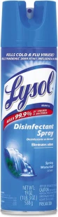 Lysol Disinfectant Spray Sanitizing and Antibacterial Spray 19oz