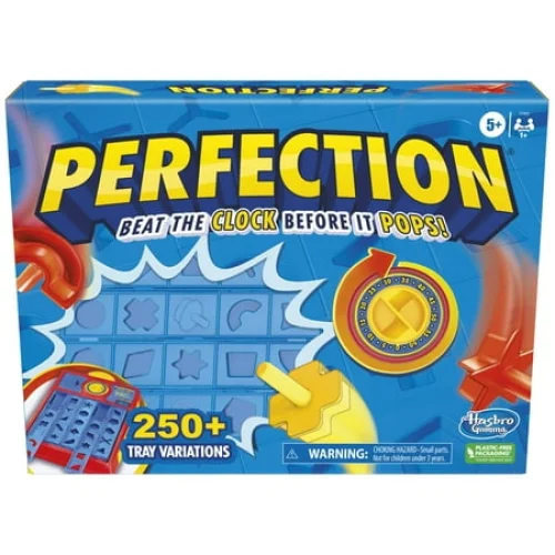 Perfection Kids Board Game - Family Games - Teacher School Supplies - Ages 5 and Up