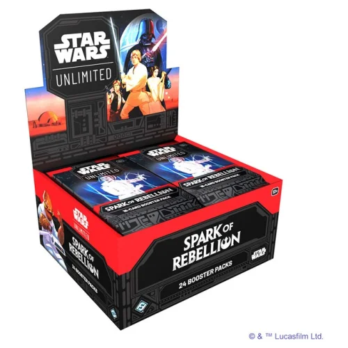 Star Wars: Unlimited - Spark of Rebellion Sealed Booster Box